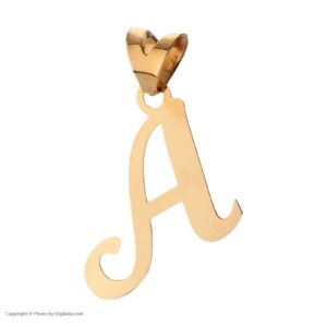 آویز گردنبند طلا 18 عیار زنانه مایا ماهک مدل MM1643 طرح حرف لاتین A