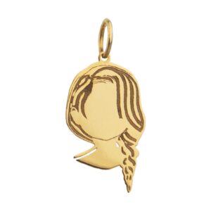 آویز گردنبند طلا 18 عیار زنانه ماهک مدل MM1381