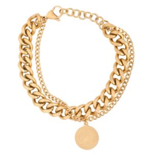 دستبند زنانه مدل سکه 017